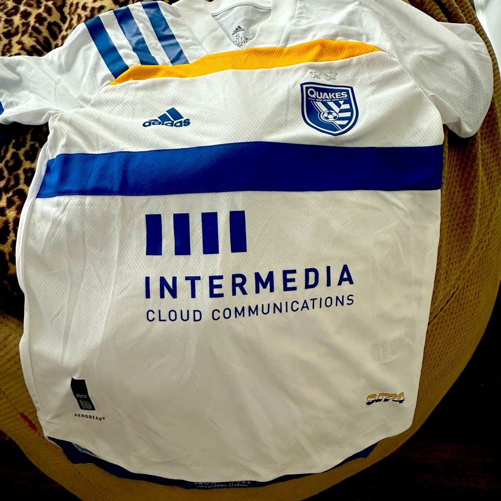 San Jose quakes jersey never worn